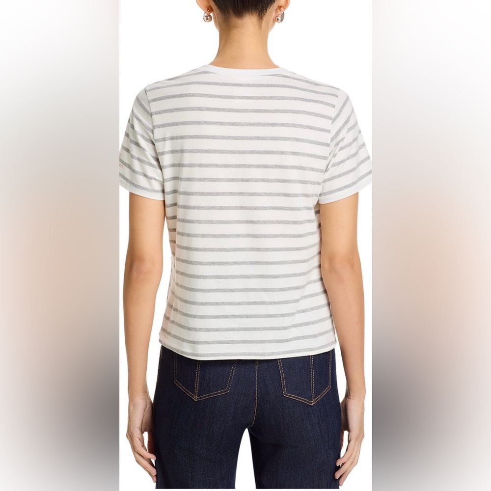 Cinq a Sept St Tropez New York Shrunken Tee - Picture 3 of 5
